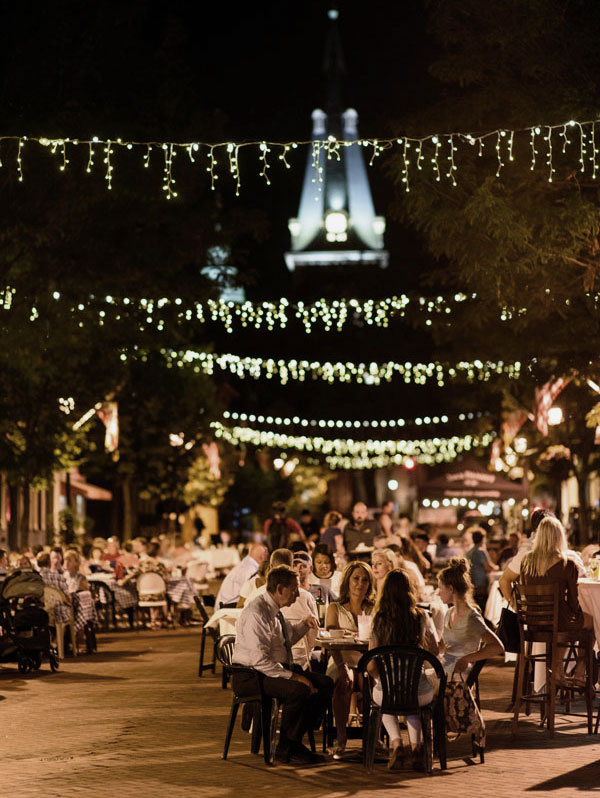 Dinner Under the Stars...Literally 134 Prince